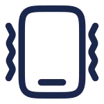 Smartphone Vibration SVG Icon